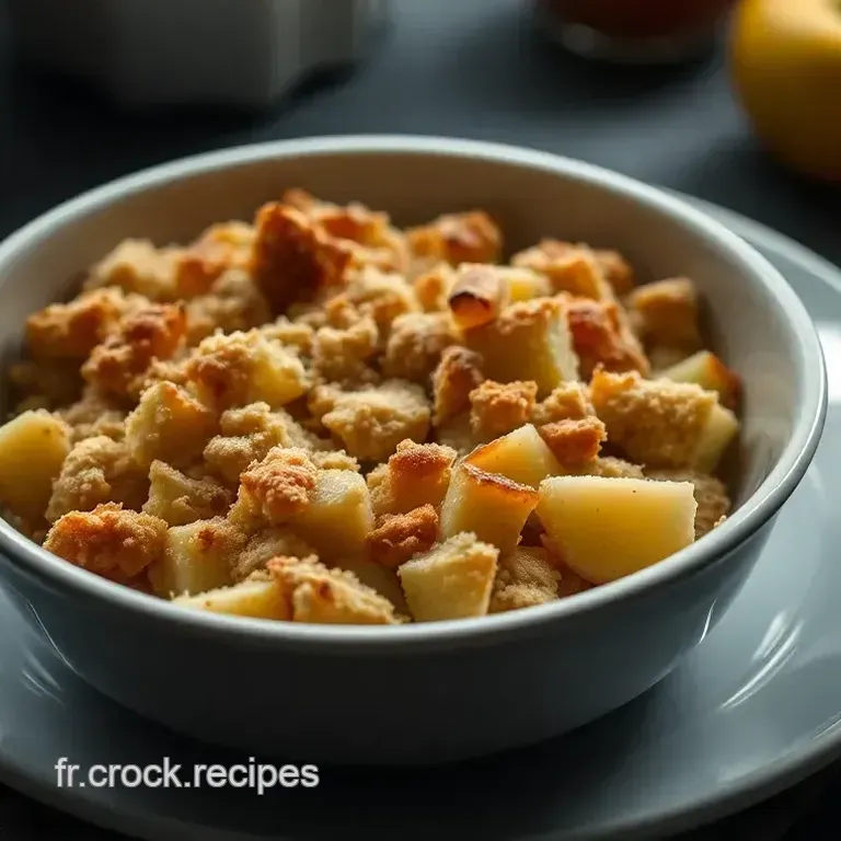 Crumble aux Pommes: La Recette de Grand-M&egrave;re
