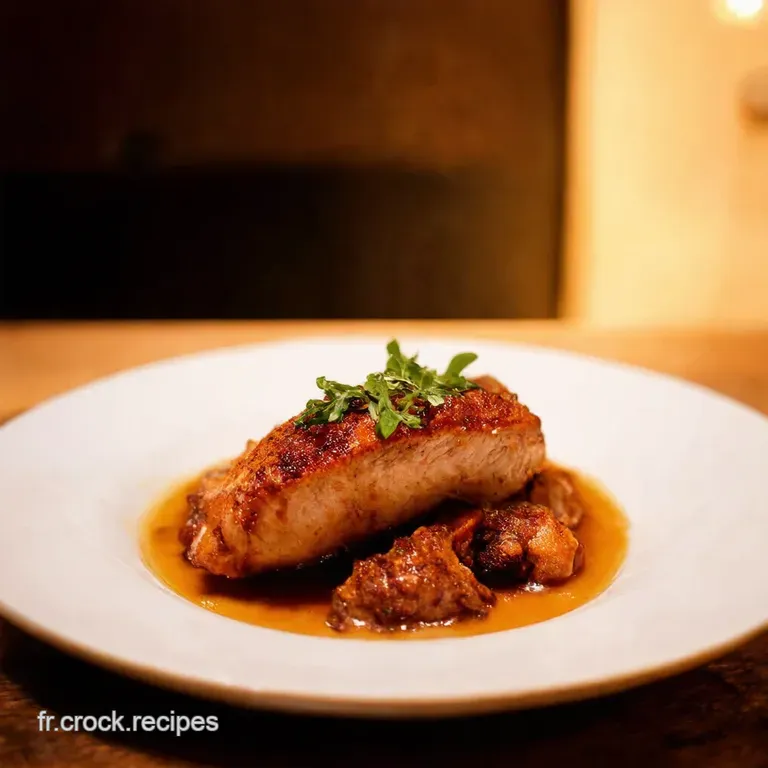 Cuisse De Canard Confite Maison presentation