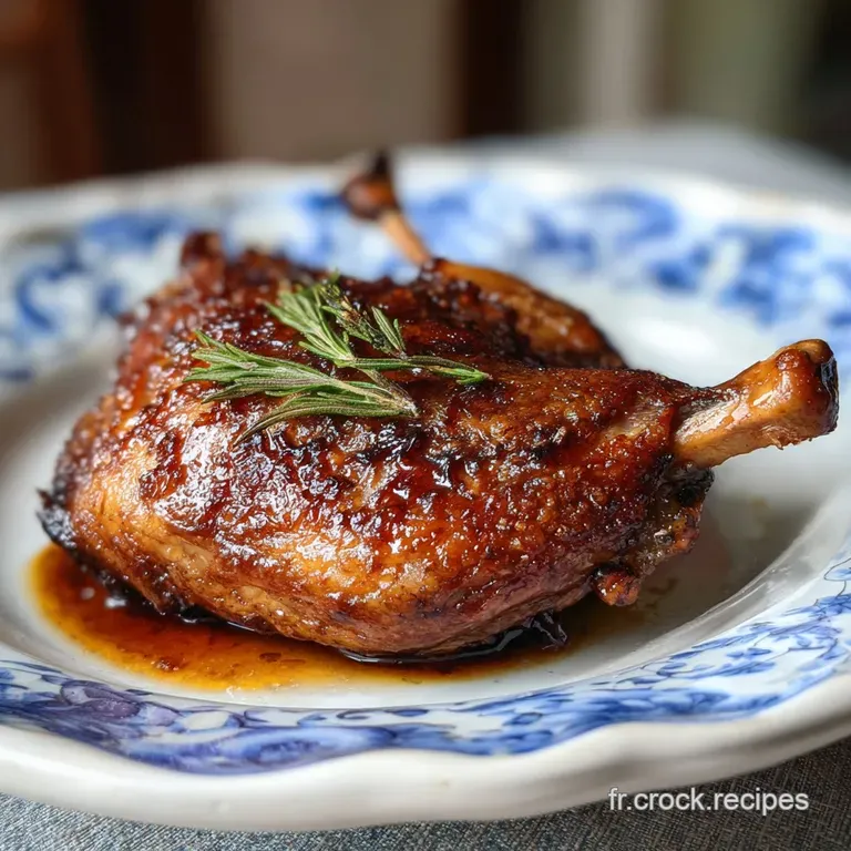 Cuisse De Canard Recette Traditionnelle Moelleuse