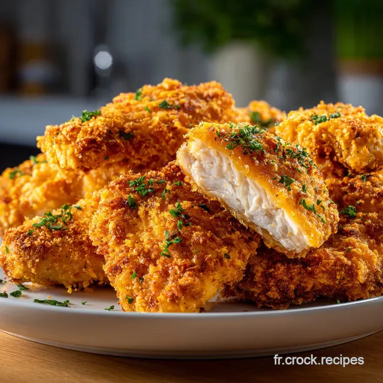 Cuisse de Poulet: Croustillante et Fondante