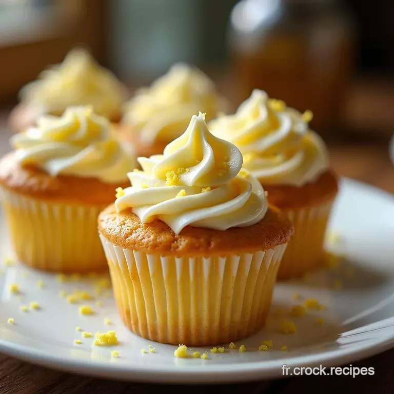 Les Cupcakes Rendezvous &agrave; lOp&eacute;ra Moelleux &agrave; lHuile dOlive et Zeste de Citron