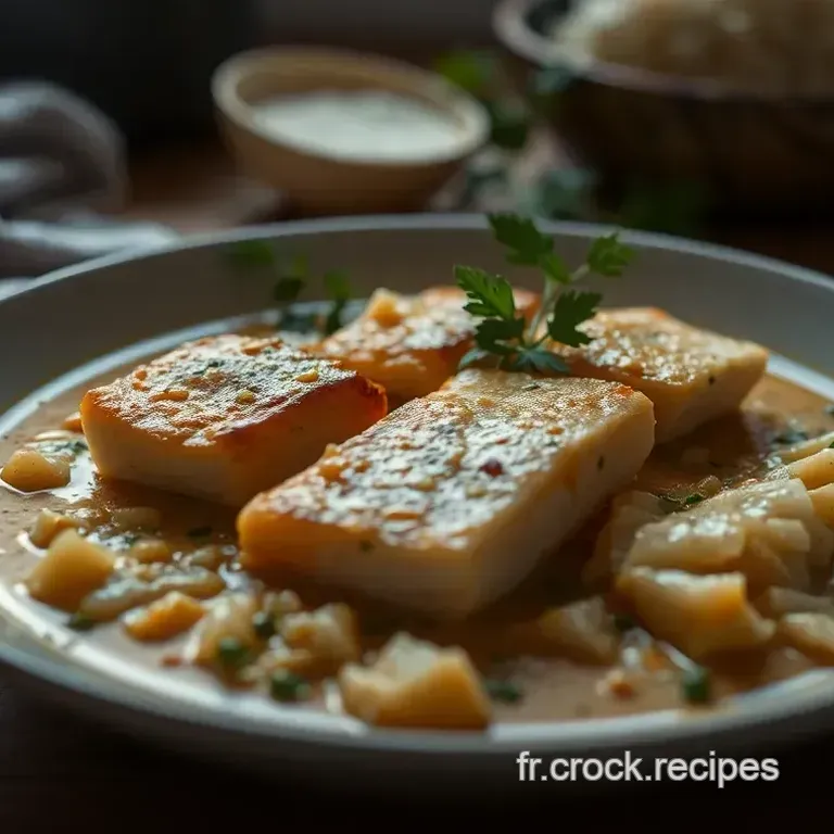 Curry au Poisson Cr&eacute;meux aux &Eacute;pices Exotiques