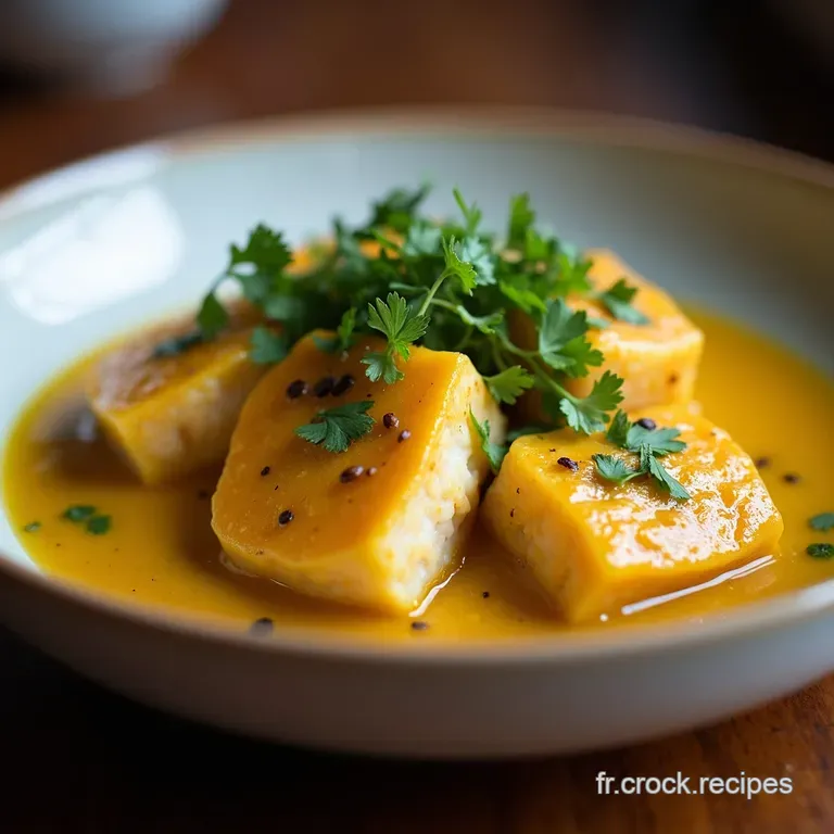 Curry de Poisson Cr&eacute;meux &agrave; lIndienne