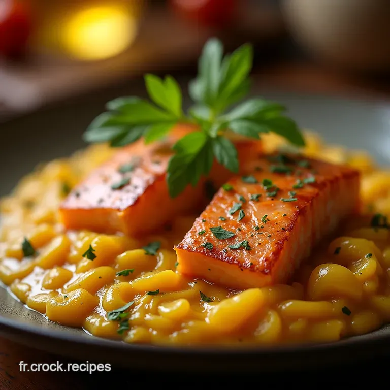 Le Dahl De Saumon Express Aux &Eacute;pinards Un Curry Doux Et Parfum&eacute; presentation