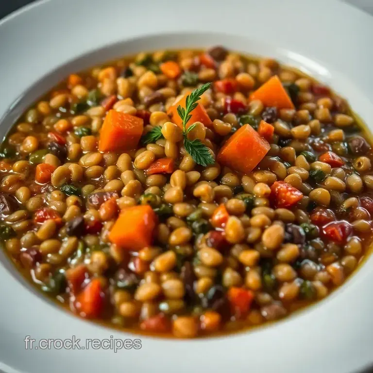 Dahl &Eacute;pic&eacute; Aux Lentilles Corail Et L&eacute;gumes presentation
