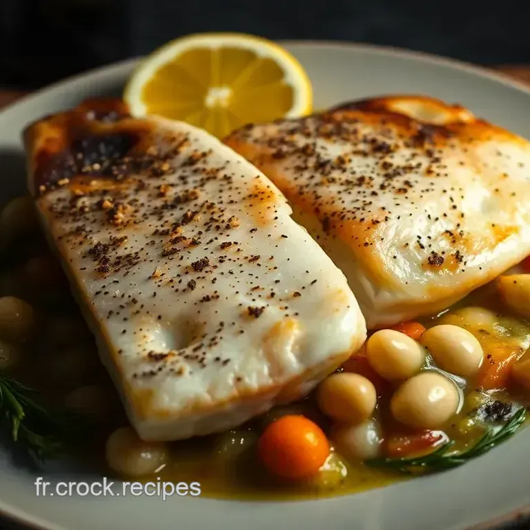 Dos de Cabillaud &agrave; la Proven&ccedil;ale