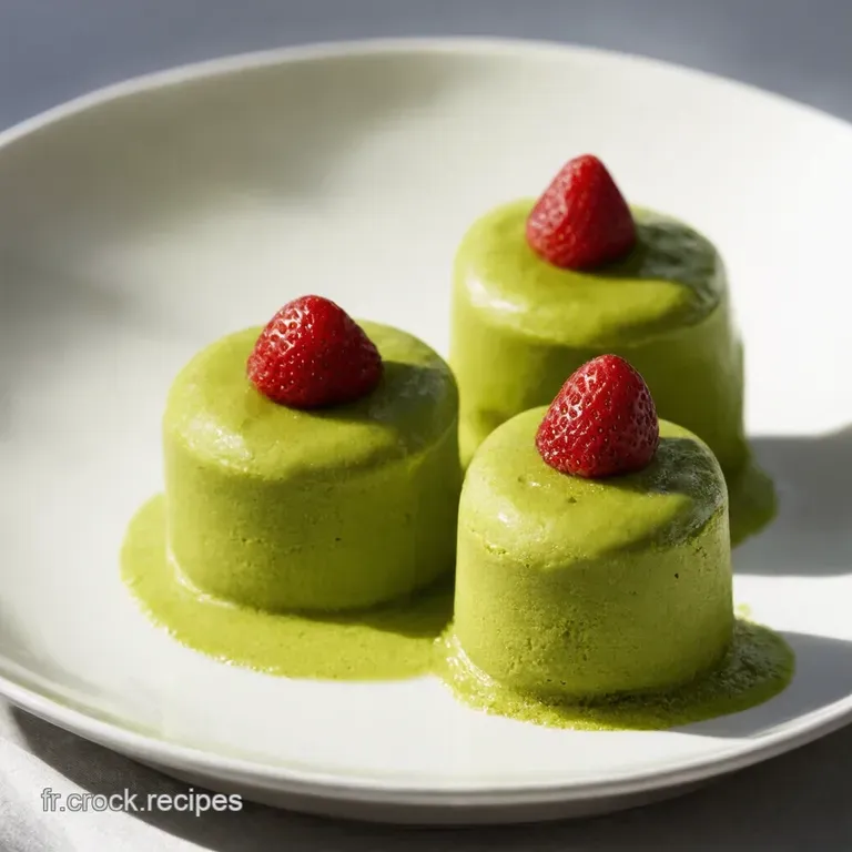 &Eacute;clats Glac&eacute;s MatchaFraise Un Plaisir Gourmand et Rafra&icirc;chissant