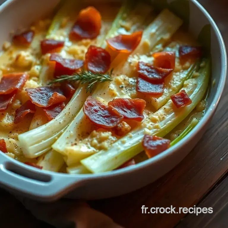 Endives Au Jambon Gratin&eacute;es &ndash; Un Classique R&eacute;confortant presentation