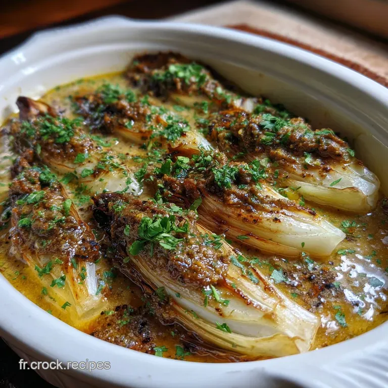 Endives Brais&eacute;es Moutarde &agrave; la Cr&egrave;me : La Recette de Bistrot