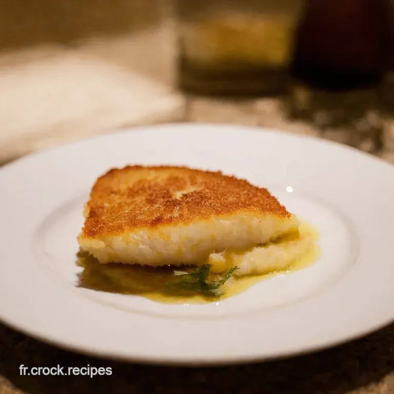 Escalope Pan&eacute;e Dor&eacute;e &Agrave; La Fran&ccedil;aise presentation