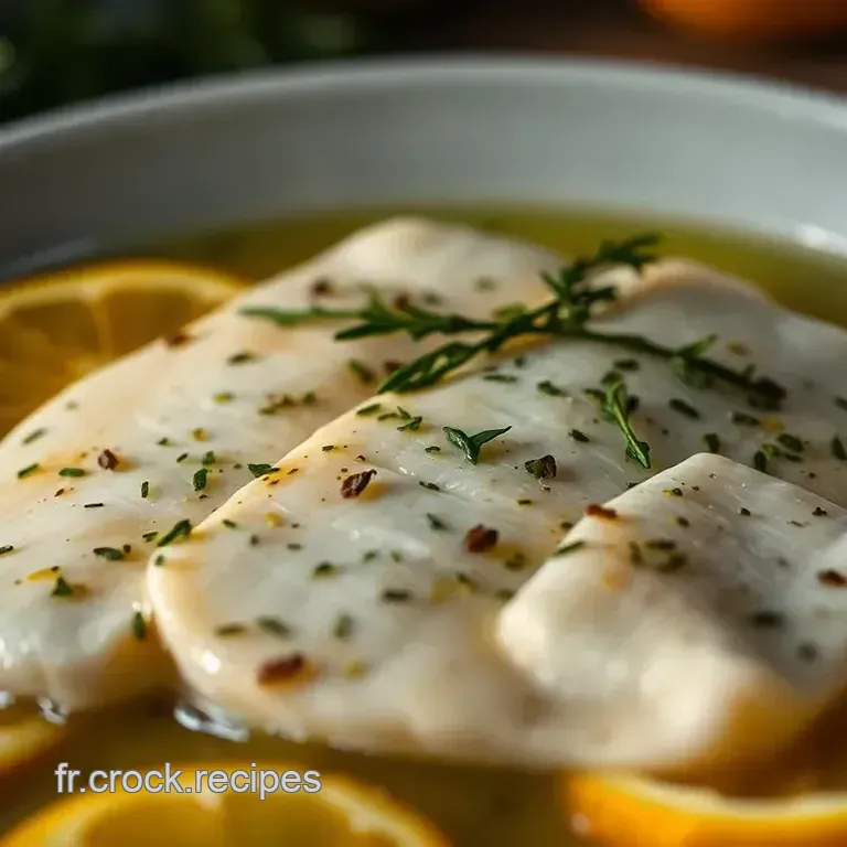 Filet de Poisson aux Agrumes et Herbes Fra&icirc;ches