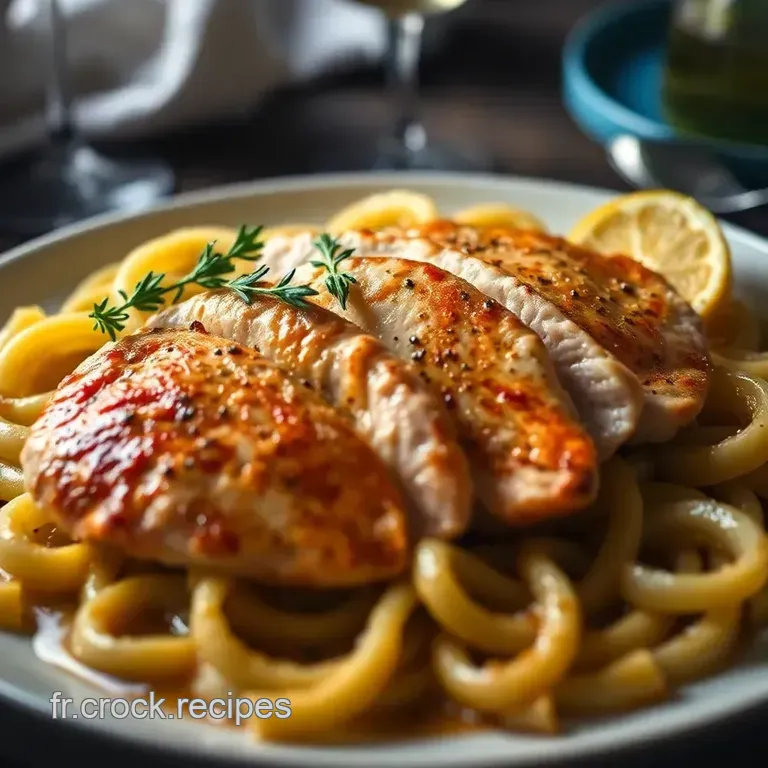 Filet De Poulet &Agrave; La Dijonnaise Gratin Dauphinois Revisit&eacute; presentation