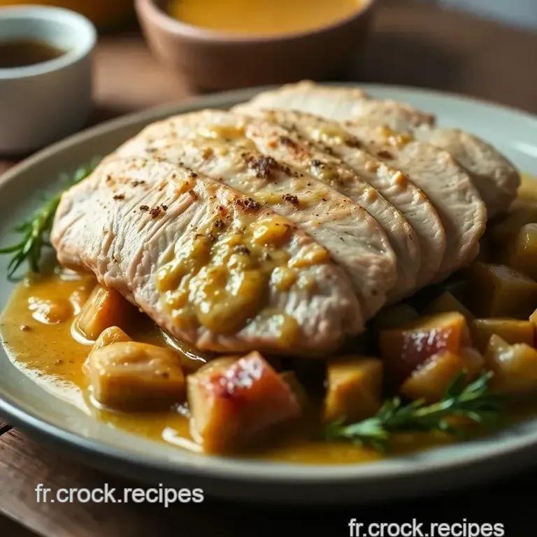 Filet De Poulet &Agrave; La Moutarde Et Au Miel presentation