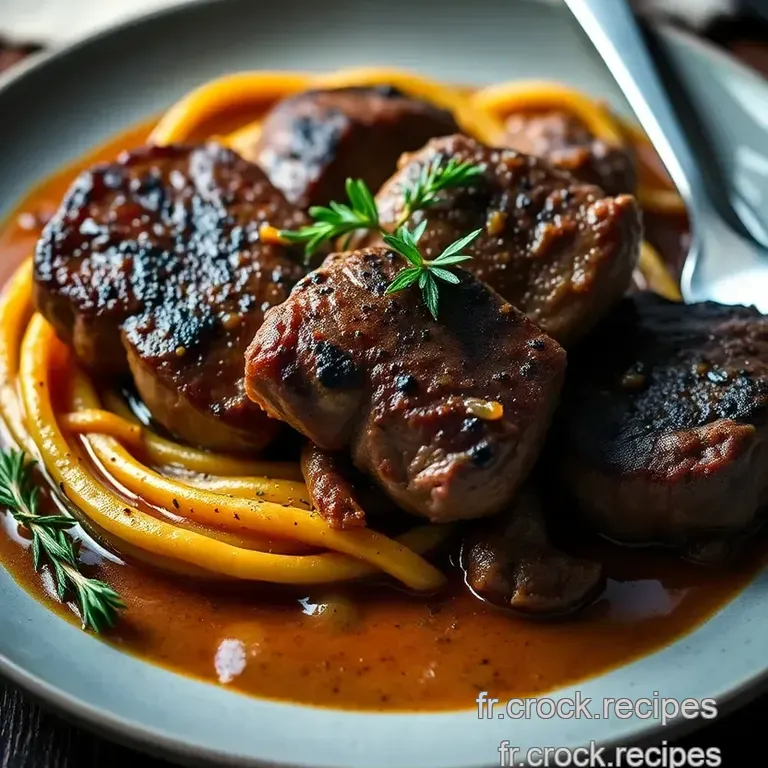 Filet Mignon Au Four : La D&eacute;licatesse Des Saveurs presentation