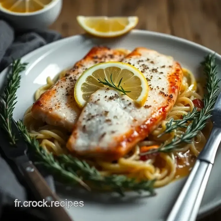 Filets De Dorade R&ocirc;tis Aux Herbes De Provence presentation