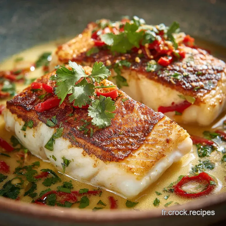 Filets De Poisson Au Four Croustillants Aux Herbes De Provence Et Citron presentation