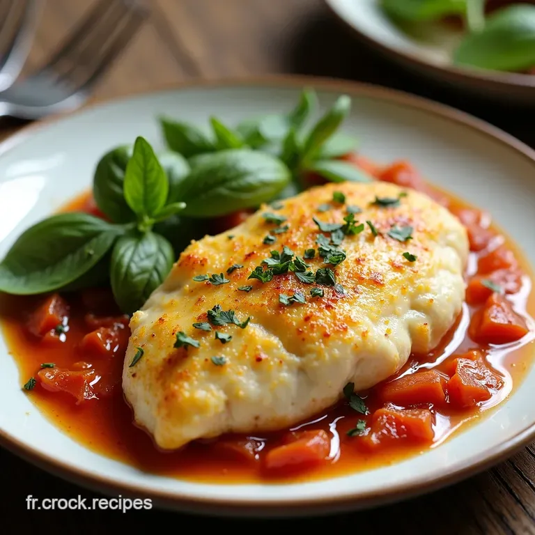 Filets de Poulet Alla Mamma Gratin&eacute; Parfait au Four