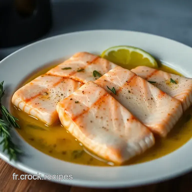 Filets de Saumon &agrave; la Moutarde et Herbes