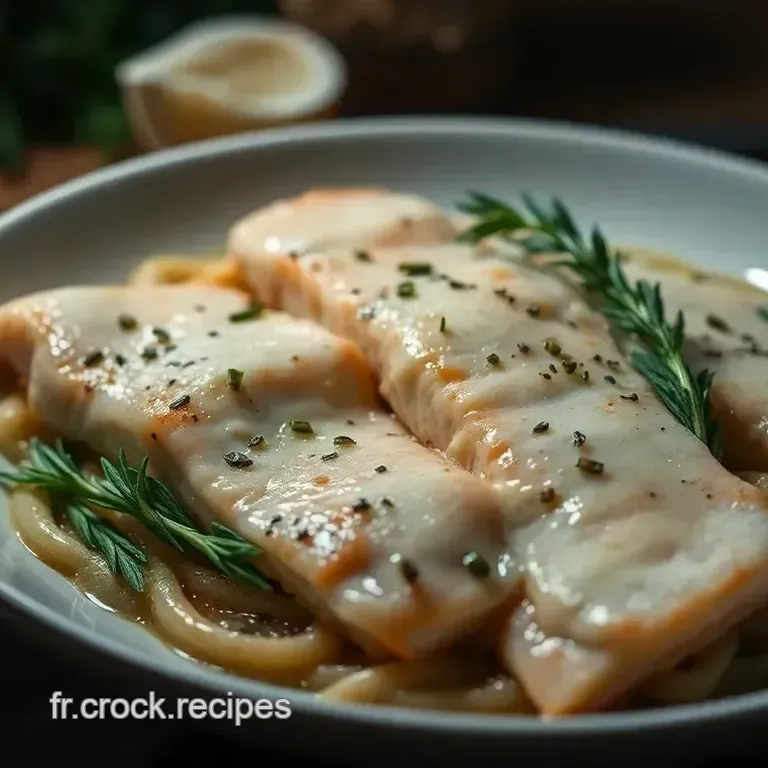 Filets de Truite Pav&eacute;s aux Herbes