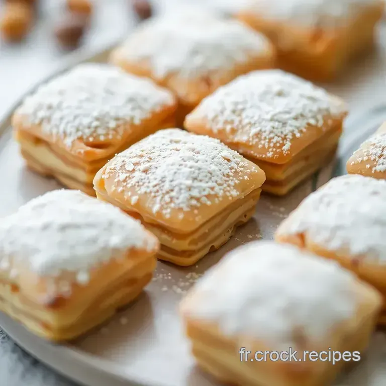 Financiers Aux Amandes: Petits Bijoux Dor&eacute;s presentation