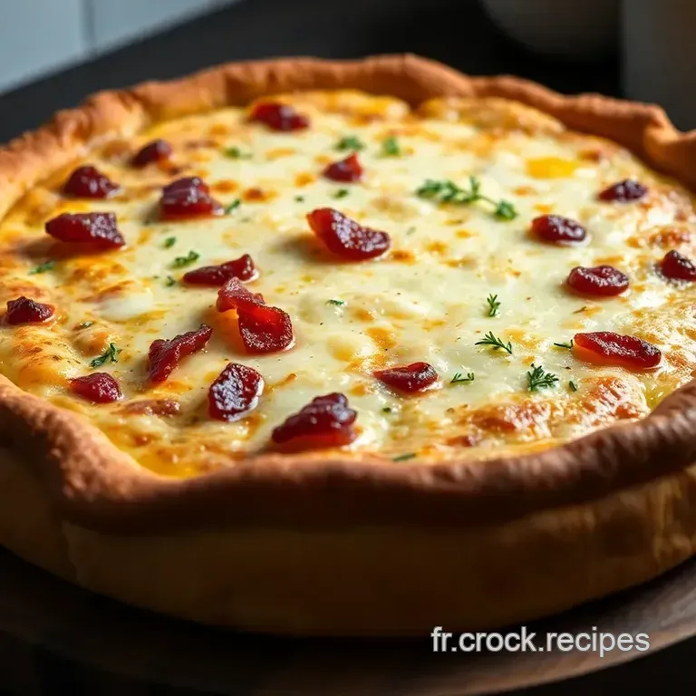 Flammekueche Traditionnelle Alsacienne presentation