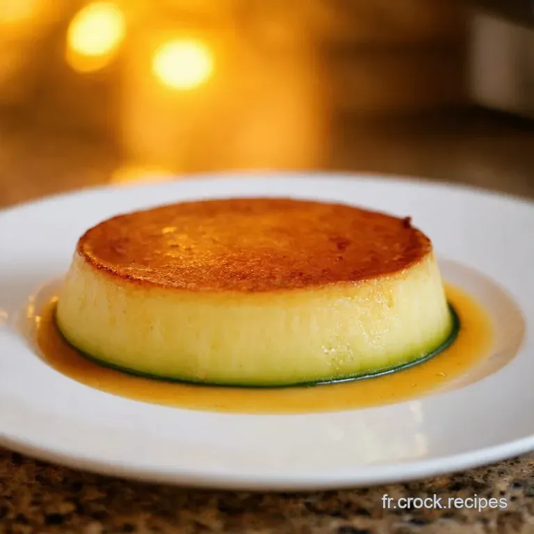 Flan Aux Courgettes Un Rayon De Soleil Dans Votre Assiette presentation
