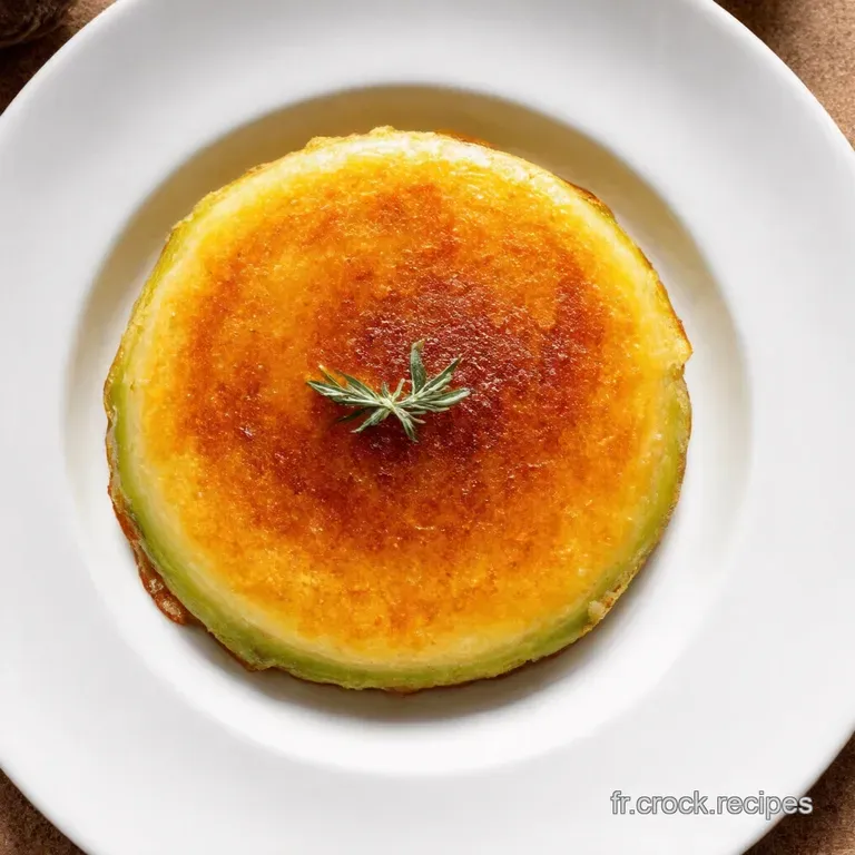 Flan de Courgette Cr&eacute;meux &agrave; la Proven&ccedil;ale
