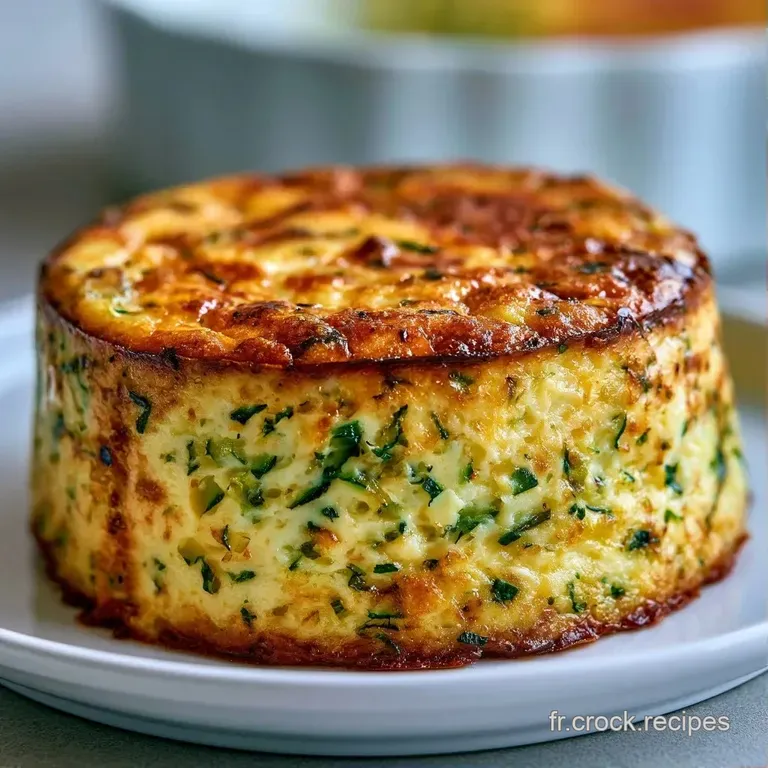 Une part de cr&egrave;me cuite onctueuse sur une assiette blanche, entour&eacute;e d'un filet d'huile d'olive et de quelques pousses.