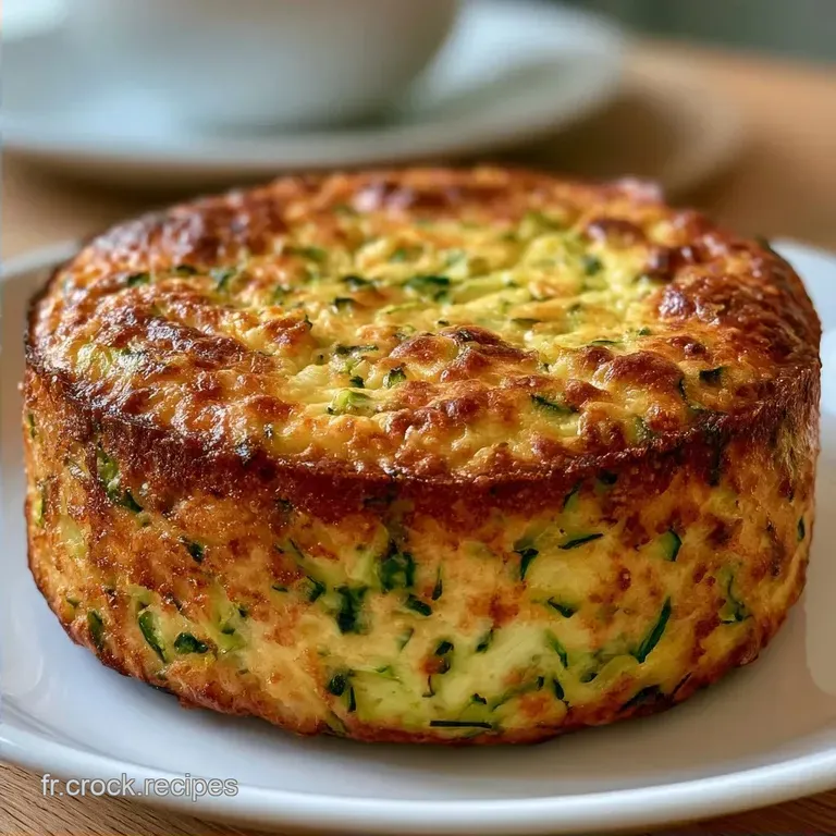 Flan De Courgettes &Agrave; La Cr&egrave;me L&eacute;g&egrave;re