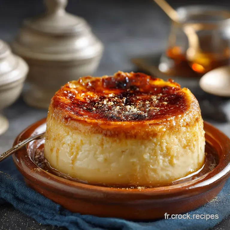Le Grand Flan P&acirc;tissier Z&eacute;ro P&acirc;te LAuthentique Cr&egrave;me Boulang&egrave;re