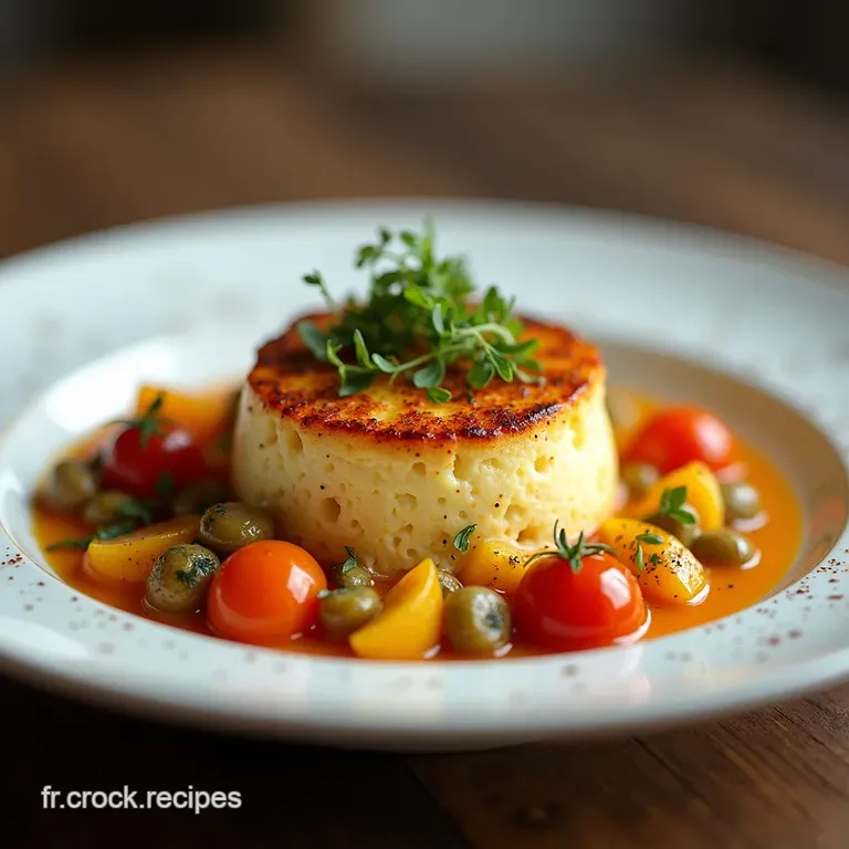Flan Proven&ccedil;al aux L&eacute;gumes d&Eacute;t&eacute;