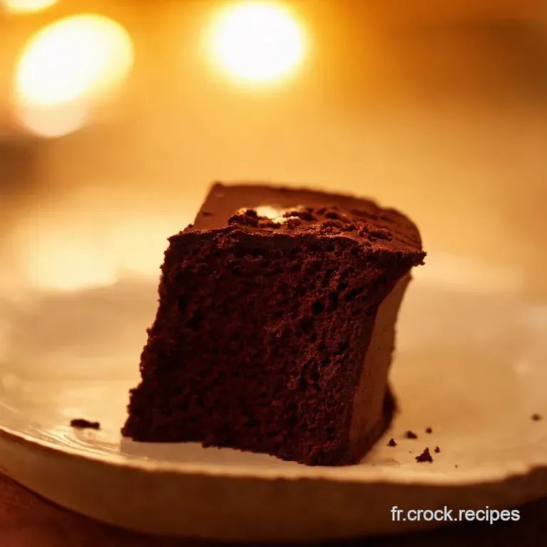 Fondant Au Chocolat Bon Vivant Inspir&eacute; Par Julia Child presentation