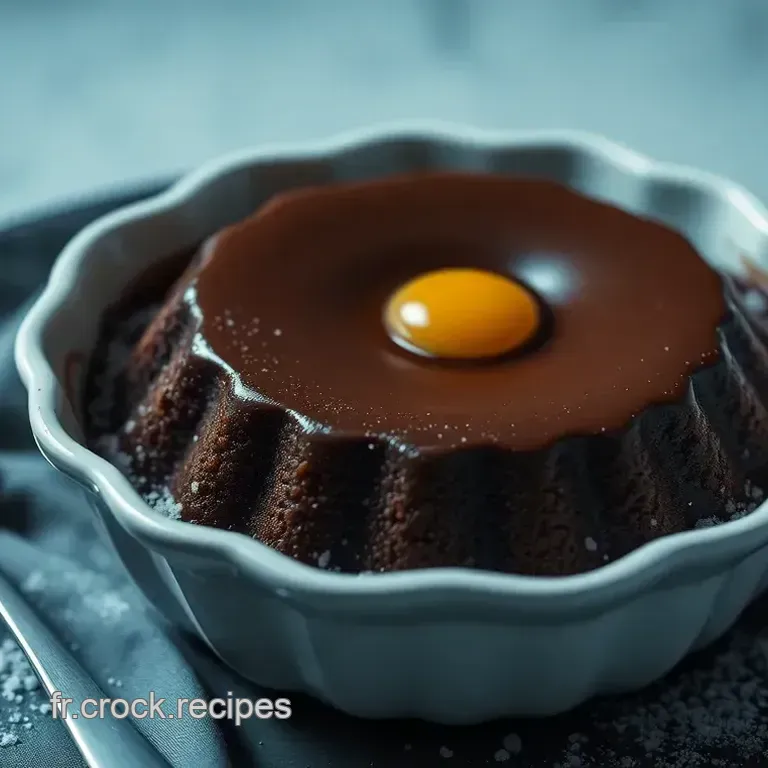 Fondant au Chocolat: Le Coeur Coulant Parfait