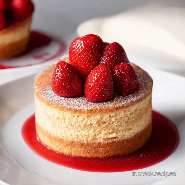 Fraisier R&ecirc;v&eacute; Strawberry Cr&egrave;me Diplomate Layer Cake