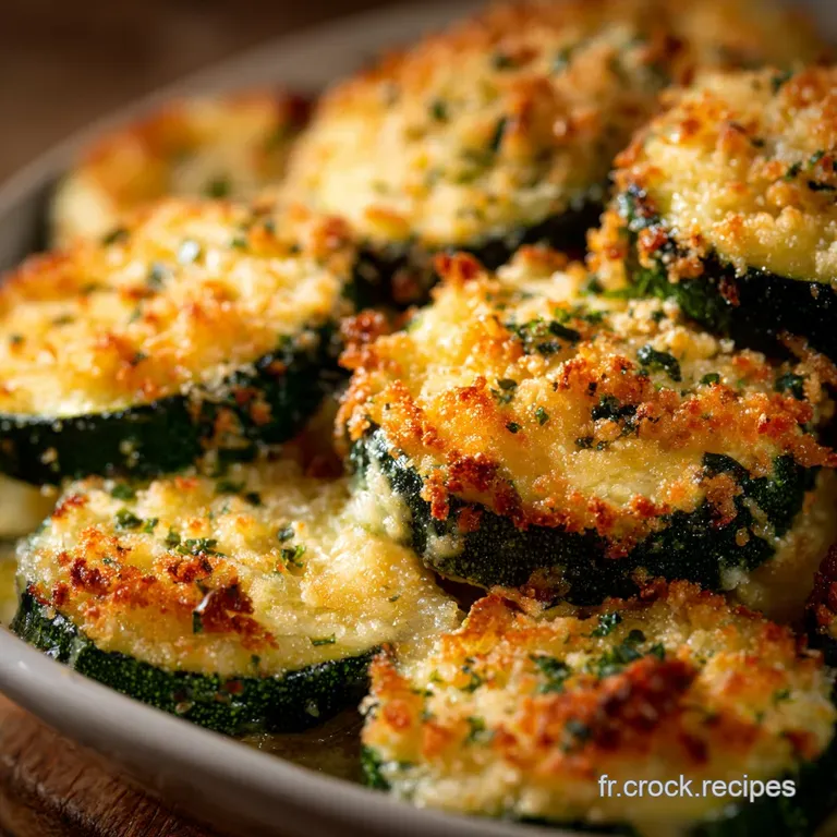 Courgettes Croustillantes Au Four La Technique Secr&egrave;te Antifriture presentation