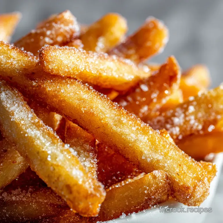 Frites Surgel&eacute;es Air Fryer Croustillantes