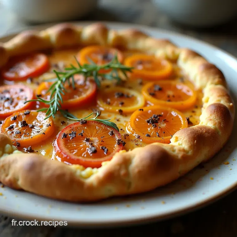 La Galette Rustique et Parfum&eacute;e au ChouFleur &Eacute;pic&eacute; Un Voyage Culinaire