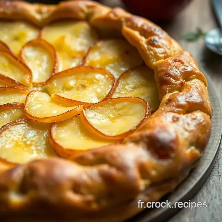 Galette De Pomme De Terre Croustillante &Agrave; L ail presentation