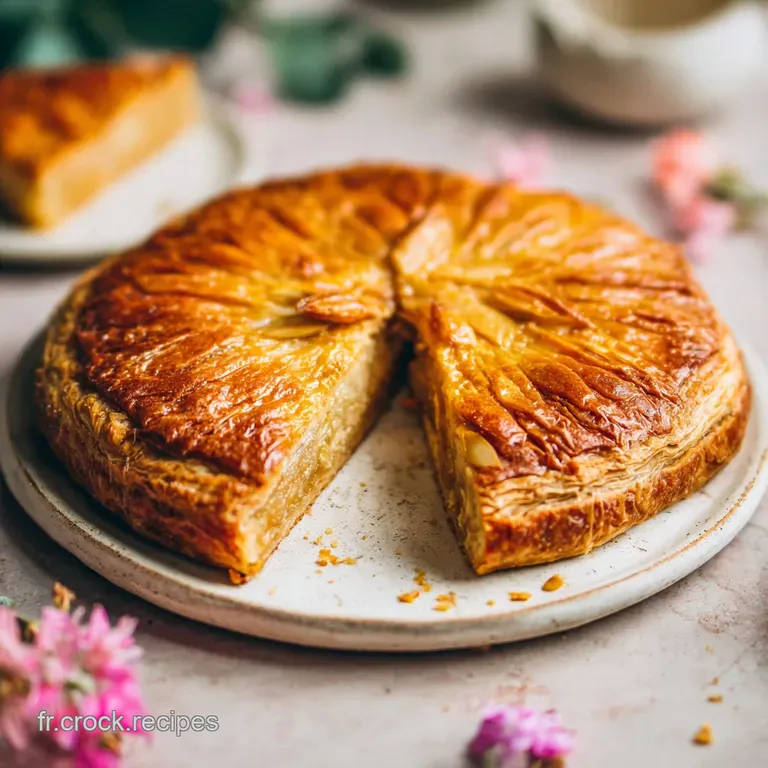 Galette &agrave; la Frangipane Traditionnelle