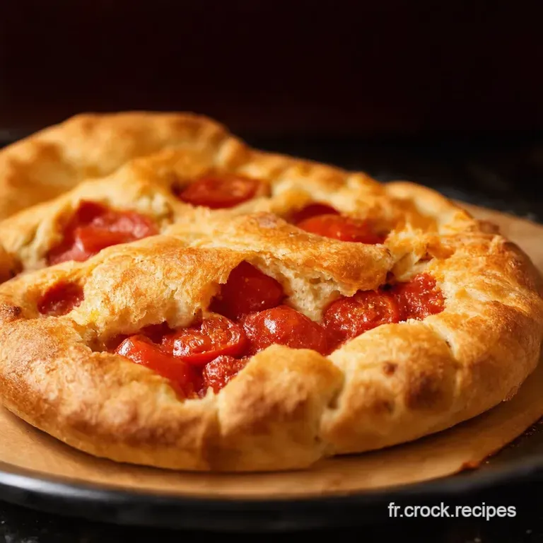 Galettes Croustillantes &Agrave; La Tomate Et Au Gruy&egrave;re presentation