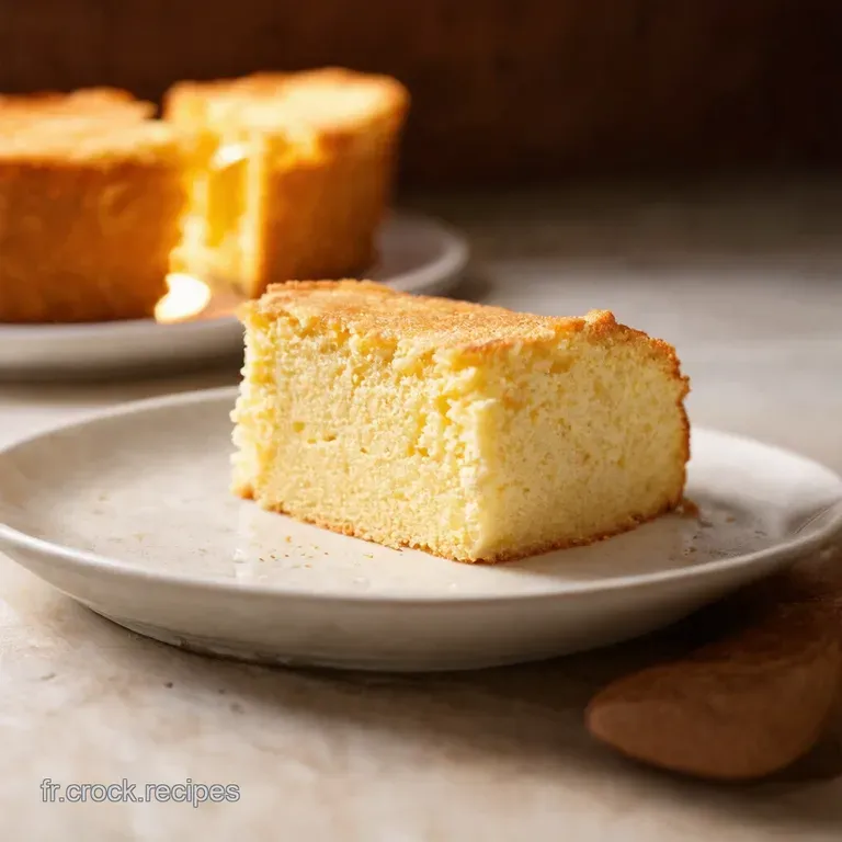 G&acirc;teau Au Yaourt Le Classique Revisit&eacute; presentation