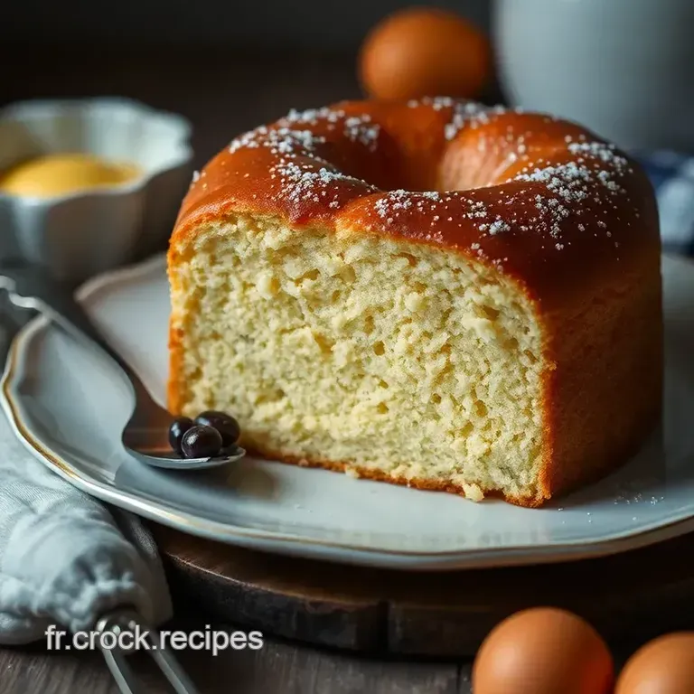 G&acirc;teau Au Yaourt Moelleux : La Meilleure Recette presentation