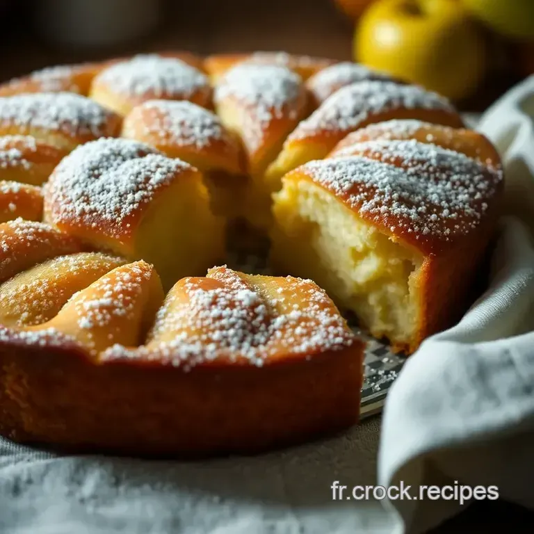 G&acirc;teau Aux Pommes Facile Et Gourmand presentation