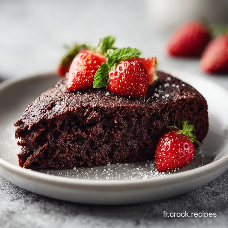 G&acirc;teau Chocolat Moelleux: Ultra Moelleux et Rapide