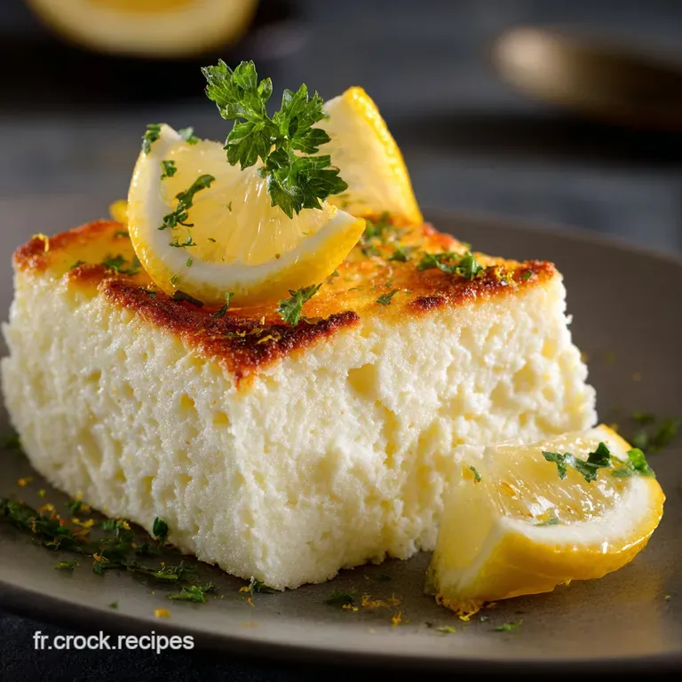 G&acirc;teau Ultra L&eacute;ger Au Citron Et Ricotta Le Secret Dun Moelleux Sans Beurre presentation