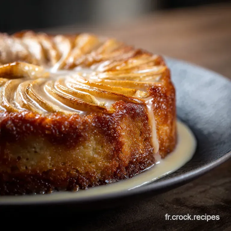 Le Moelleux C&oelig;ur L&eacute;ger Aux Pommes Et Bananes Sans Mati&egrave;re Grasse presentation