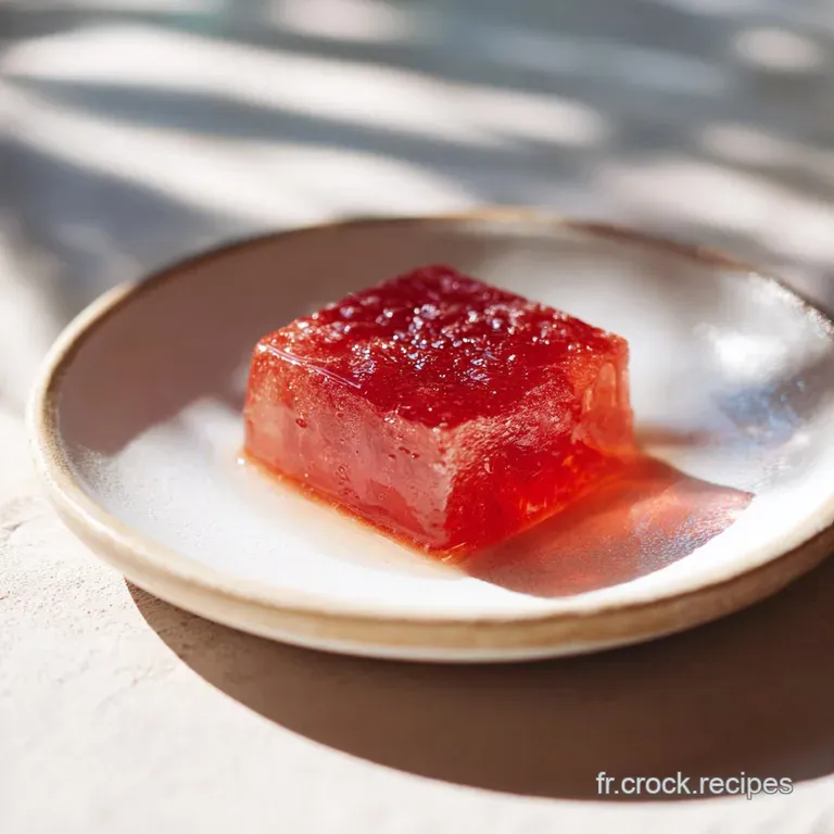 Gel&eacute;e de Coing Traditionnelle Facile