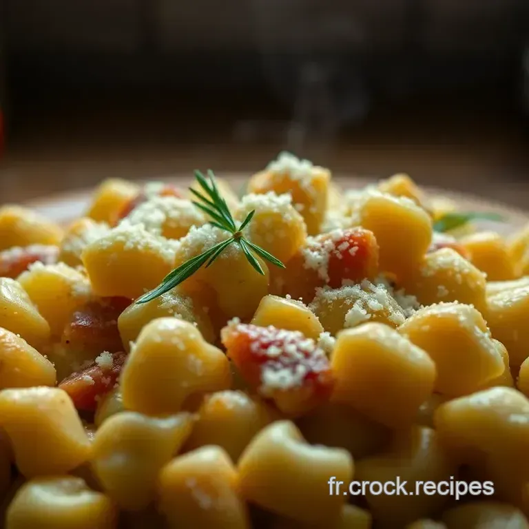 Gnocchi au Four : Gnocchis R&ocirc;tis au Fromage Cr&eacute;meux