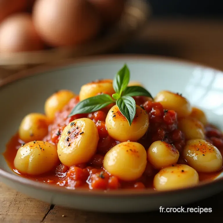 Gnocchi Di Patate Della Nonna presentation