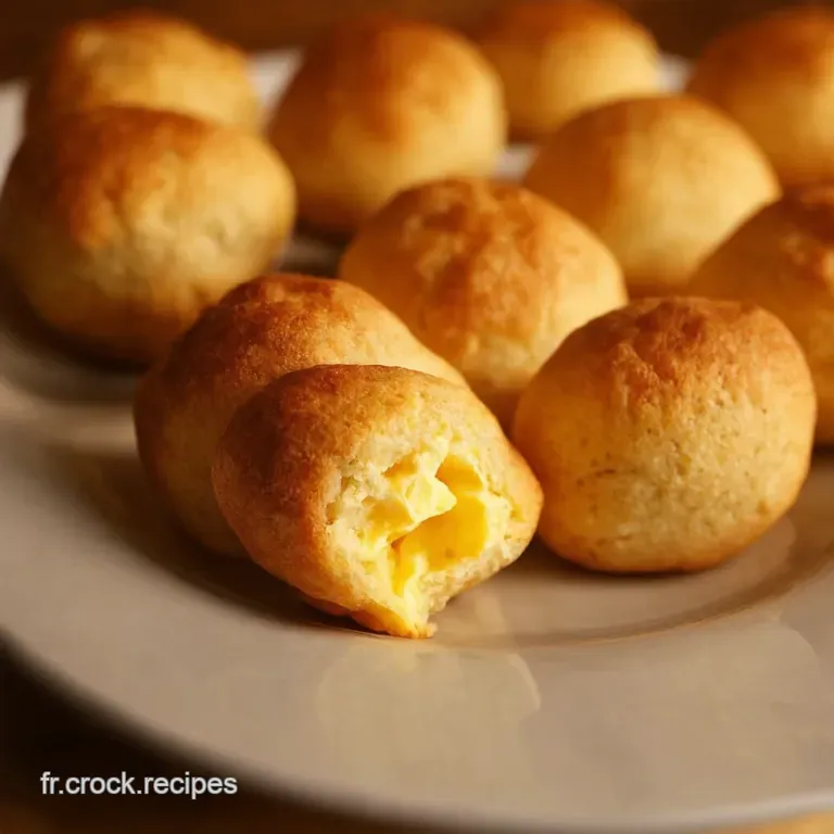Goug&egrave;res Au Fromage Lap&eacute;ro Chic Et Facile presentation